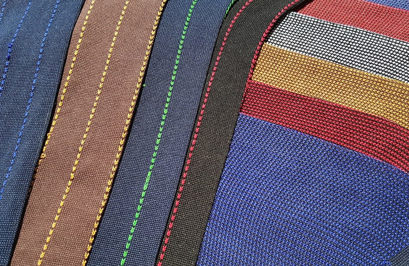 Skarpety, skarpetki, podkolanówki Pindot Stripe do garnituru - Granat, Niebieski, idealne na prezent