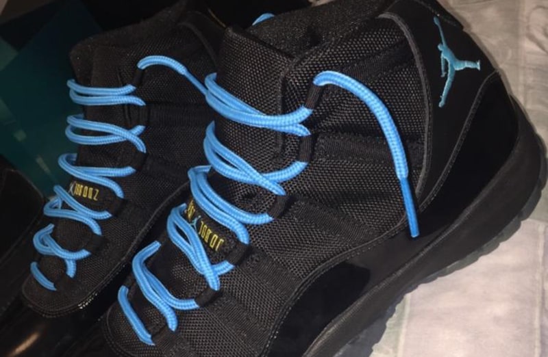 Niebieskie okrągłe sznurowadła, sznurówki, sznury do sneakersów, kicksów, Nike, JORDAN, Adidas. Customizacja butów Lace Lab.