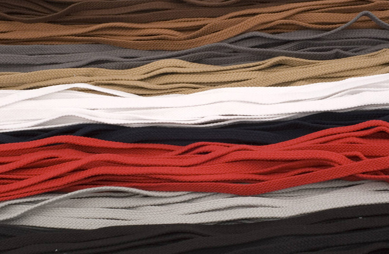 Czarne sznurowadla eleganckie 8.5mm wytrzymale do eleganckich butow