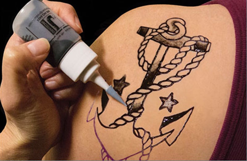  Zestaw do tymczasowego tatuażu Jagua