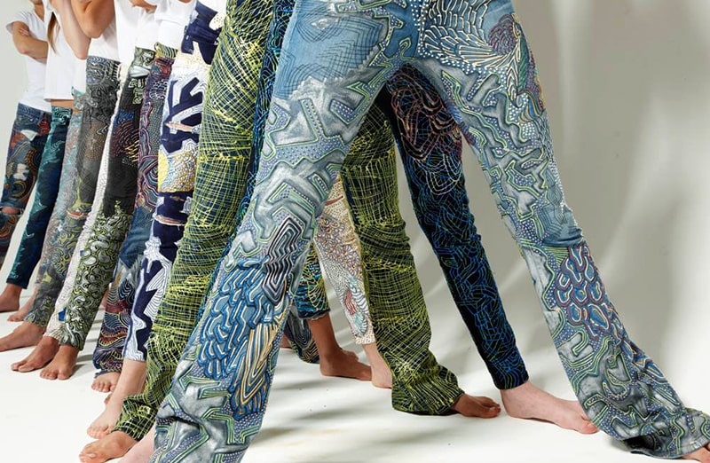 Perłowe i metaliczne farby trójwymiarowe 3d do personalizacji kicksów, jeansu, tekstyliów JACQUARD Lumiere