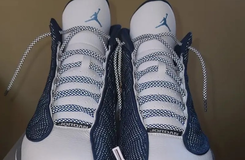 Niebieskie odblaskowe okrągłe sznurowadła do butów LACE LAB 3M Reflective Inverse laces, personalizacja obuwia, custom, customizacja adidasów