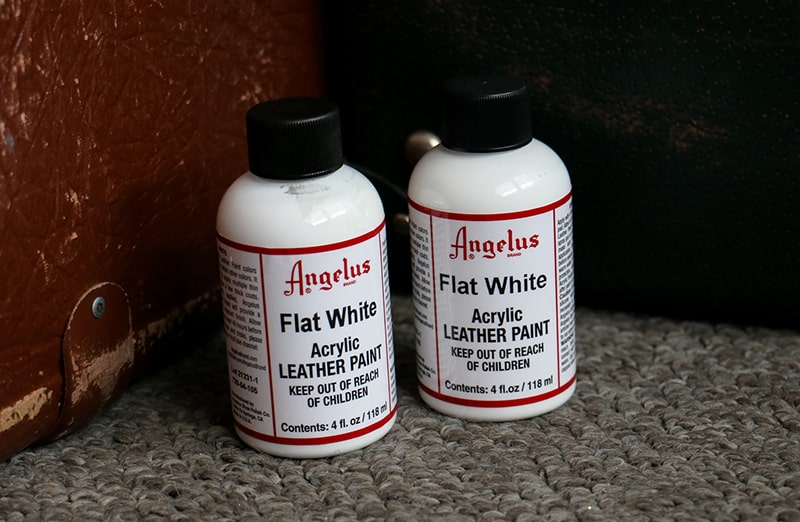  Acrylic Leather Paint, White Ivory - Paint Custom