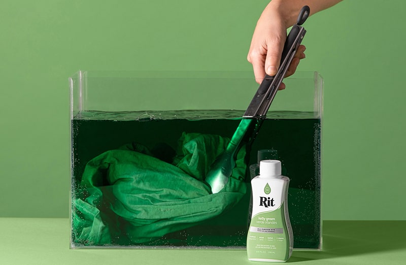 Uniwersalny zielony barwnik do tkanin i innych powierzchni w formie płynnej RIT DYE