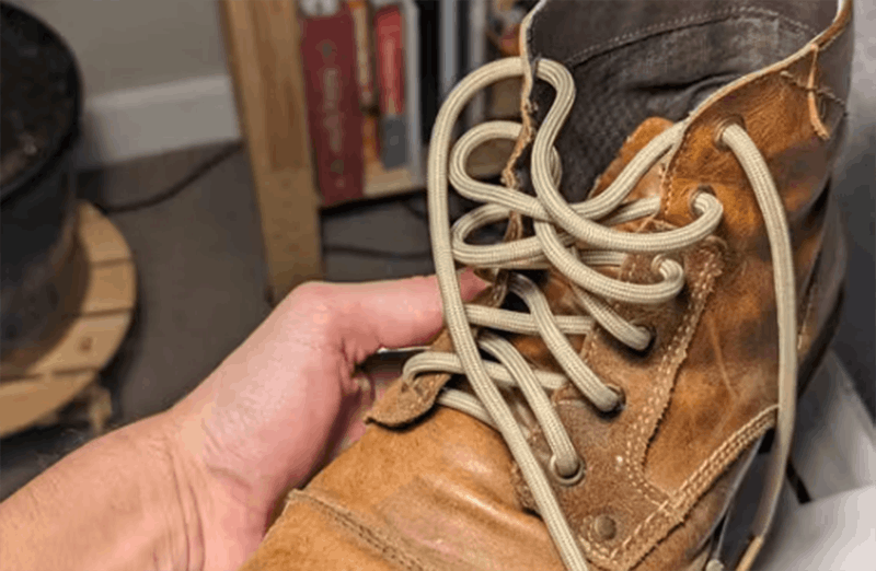 Jasnobrązowe sznurowadła, sznurówki, sznury do sneakersów, kicksów, Adidas NMD R1, Ultra Boost, Yeezy 350. Customizacja butów Lace Lab.