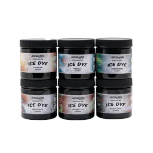 JACQUARD Procion ICE Dye 6-Color Set 2oz / Zestaw barwników lodowych do tkanin z naturalnych włókien roślinnych (celulozowych)