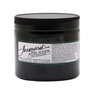 JACQUARD Acid Dye 8oz #646 CROCODILE GREEN / ZIELONY barwnik kwasowy do wełny, jedwabiu i piór