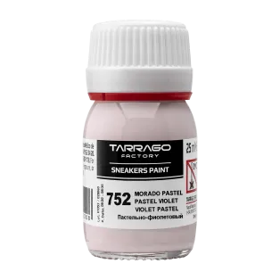 TARRAGO SNEAKERS Paint Pastel Colors 25ml #752 PASTEL VIOLET / Fioletowa pastelowa farba akrylowa do malowania obuwia i odzieży