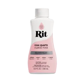 RIT DYE All-Purpose Liquid Dye 8oz ROSE QUARTZ / KWARC RÓŻOWY uniwersalny barwnik w płynie do tkanin i innych powierzchni