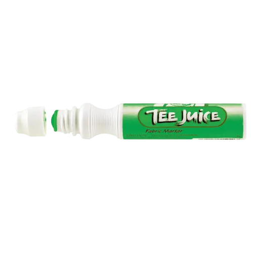 Wiosennie zielony marker do tkanin z grubą końcówką. Jacquard Juice broad point to pisak o wysokiej gęstości, idealny do tworzenia ręcznie rysowanych grafik, rysunków na tkaninach, odzieży. Dostępne w kilku kolorach Wiosennie zielony marker do tkanin z grubą końcówką. Jacquard Juice broad point to pisak o wysokiej gęstości, idealny do tworzenia ręcznie rysowanych grafik, rysunków na tkaninach, odzieży. Dostępne w kilku kolorach