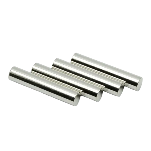 LACE LAB Cylinder metal aglets silver set / Srebrne metalowe końcówki do sznurowadeł