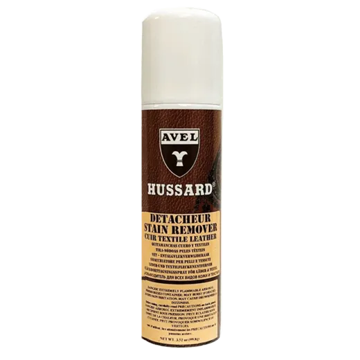 AVEL LTHR Hussard Stain Remover Spray 150ml / Silny odplamiacz do skór, zamszu, nubuku i tkanin