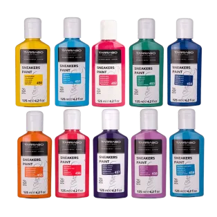 TARRAGO SNEAKERS Paint Set 24 Mixing Colors 3x125ml / Zestaw farb akrylowych do customizacji butów i ubrań