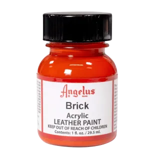 ANGELUS Acrylic Leather Paint Standard 1oz #093 BRICK / CEGLASTA farba akrylowa do malowania Sneakersów i Jeansu