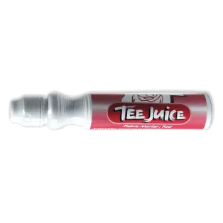 JACQUARD Tee Juice Fabric Art Marker Broad Point 12mm RED / Gruby czerwony pisak do jeansu, tkanin, skór, drewna, gliny, papieru