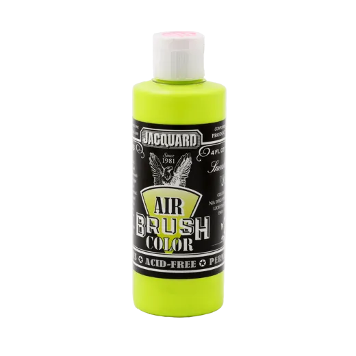 JACQUARD Airbrush Color Sneaker Series Paint 4oz #450 VOLT / JASNOZIELONA farba akrylowa do malowania aerografem