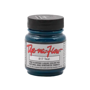 JACQUARD Dye-Na-Flow Paint 2.25oz #817 TEAL / MORSKA płynna farba akrylowa do tkanin