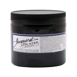 JACQUARD Acid Dye 8oz #644 VIVID VIOLET / ŻYWY FIOLETOWY barwnik kwasowy do wełny, jedwabiu i piór