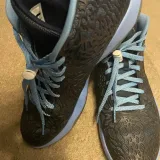 Niebieskie odblaskowe płaskie sznurowadła do butów LACE LAB Reflective flat 2.0 laces, personalizacja obuwia, custom, customizacja adidasów