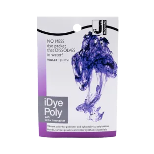 JACQUARD iDye Poly 0.49oz #1450 VIOLET / FIOLETOWY barwnik do poliestru, nylonu, tkanin syntetycznych i tworzyw sztucznych