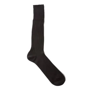 VICCEL / CELCHUK Knee Socks Black Wool Silk - Luksusowe podkolanówki