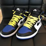 żółte sznurowadła płaskie Lace Lab. Sznurówki do customizacji sneakersów Jordan, Nike, Vans, Adidas