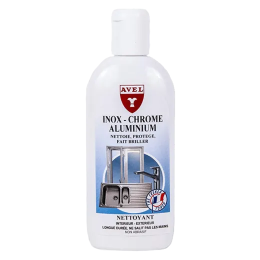 AVEL Inox Chrome 250ml / Żel do czyszczenia stali nierdzewnej