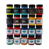 Rdzawe Farby akrylowe JACQUARD Neopaque do malowania naturalnych i syntetycznych tkanin, płótna, skór, drewna, winylu, plastiku, gumy, gliny, kamienia, papieru i innych powierzchni.