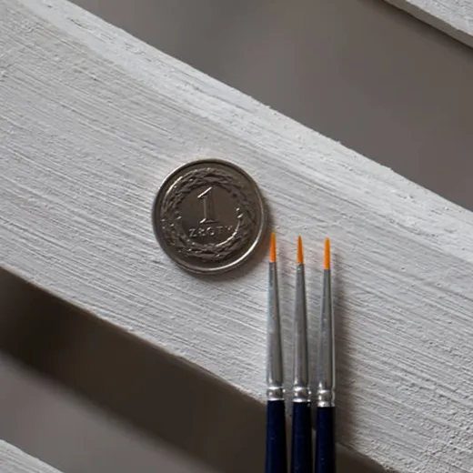 ELCO Brush Round Golden Nylon 2/0