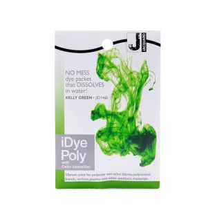 JACQUARD iDye Poly 0.49oz #1460 KELLY GREEN / ZIELONY barwnik do poliestru, nylonu, tkanin syntetycznych i tworzyw sztucznych