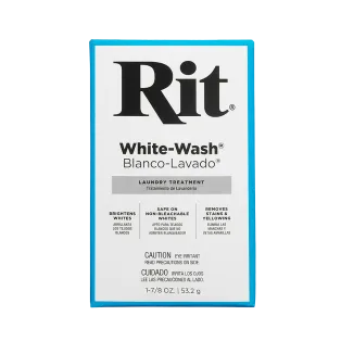 RIT DYE White Wash Powder 1.875oz / Bezchlorowy wybielacz, rozjaśniacz i odplamiacz do białych tkanin