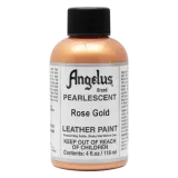 Różowo złota farba do skór naturalnych i syntetycznych ANGELUS Pearlescent Leather Paint 4oz