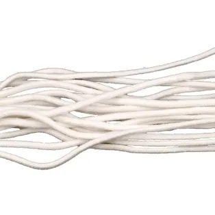 Tarrago Laces Fine Round 2.5mm White - białe okrągłe sznurowadła