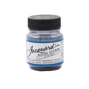 JACQUARD Acid Dye 0.5oz #621 SKY BLUE / BŁĘKITNY barwnik kwasowy do wełny, jedwabiu i piór