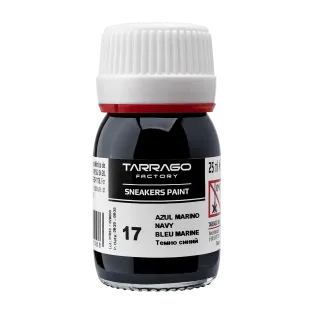 TARRAGO SNEAKERS Paint Standard Colors 25ml #017 NAVY / Granatowa farba akrylowa do personalizacji i renowacji butów oraz jeansu