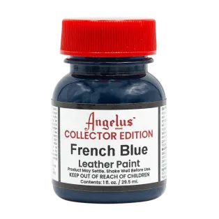 ANGELUS Acrylic Leather Paint Collector Edition 1oz #339 FRENCH BLUE / FRANCUSKA NIEBIESKA farba akrylowa do personalizacji Sneakersów i Jeansu