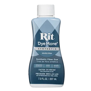 RIT DYEMORE Liquid Dye for Synthetics 7oz SMOKY BLUE / NIEBIESKI uniwersalny barwnik w płynie do tkanin syntetycznych i mieszanek