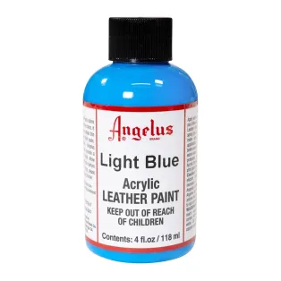 ANGELUS Acrylic Leather Paint Standard 4oz #041 LIGHT BLUE / JASNONIEBIESKA farba akrylowa do malowania Sneakersów i Jeansu