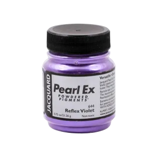 JACQUARD Pearl EX Powdered Metallic Pigments 0.75oz #644 REFLEX VIOLET / Fioletowe metaliczne i perłowe pigmenty w proszku do rękodzieła