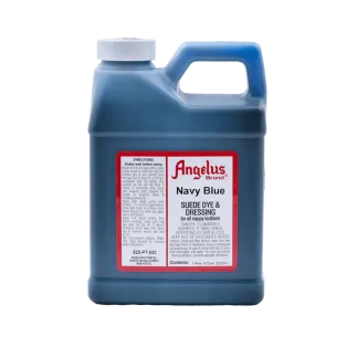 ANGELUS Suede Dye & Dressing 1-Pint #042 NAVY BLUE / GRANATOWY barwnik do zamszu i nubuku