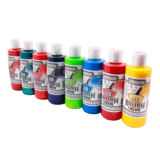JACQUARD Airbrush Color Iridescent Paint 4oz / Opalizujące farby akrylowe do malowania aerografem