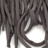 Okrągłe ciemno szare sznurowadła do butów tarrago laces cord 4.5mm