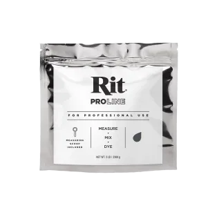 RIT DYE ProLine Powder Dye 5LB BLACK / CZARNY profesjonalny barwnik w proszku do tkanin i innych powierzchni