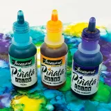 Zielona farba alkoholowa do twardych powierzchni - szkła, kamienia, metalu, plastiku. Barwniki, tusze do rękodzieła.