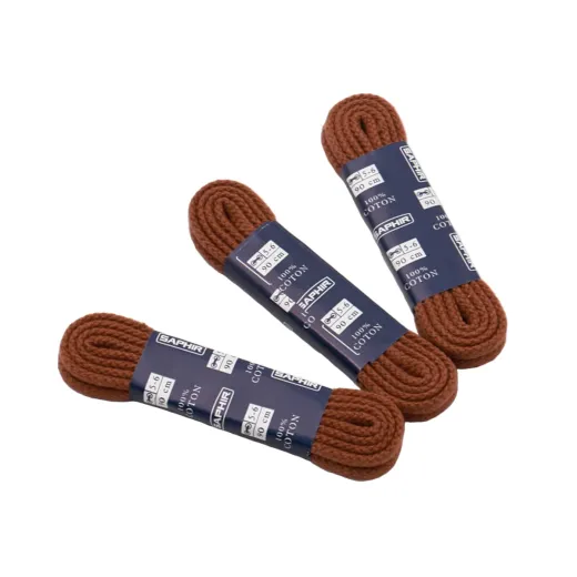 Okrągłe sznurowadła jasno brązowe saphir bdc laces cord 3mm