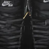 Czarne skórzane sznurowadła premium z metalowymi agletami Lace Lab. Sznurówki do customizacji sneakersów - nike, adidas.