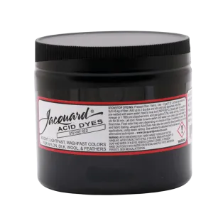 JACQUARD Acid Dye 8oz #618 FIRE RED / OGNISTOCZERWONY barwnik kwasowy do wełny, jedwabiu i piór