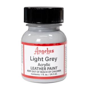 ANGELUS Acrylic Leather Paint Standard 1oz #082 LIGHT GREY / JASNOSZARA farba akrylowa do malowania Sneakersów i Jeansu