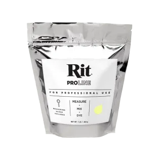 RIT DYE ProLine Powder Dye 1LB NEON YELLOW / NEONOWOŻÓŁTY profesjonalny barwnik w proszku do tkanin i innych powierzchni