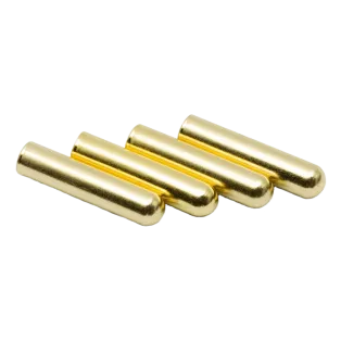 LACE LAB Bullet metal aglets gold set